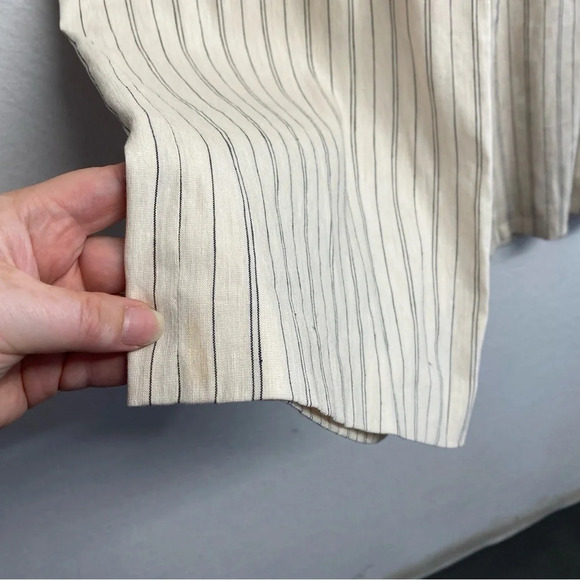 SET Veronica Beard SUIT Armada Blazer Jacket Dexter Trouser Pants Ecru Stripe 2 - Picture 7 of 12